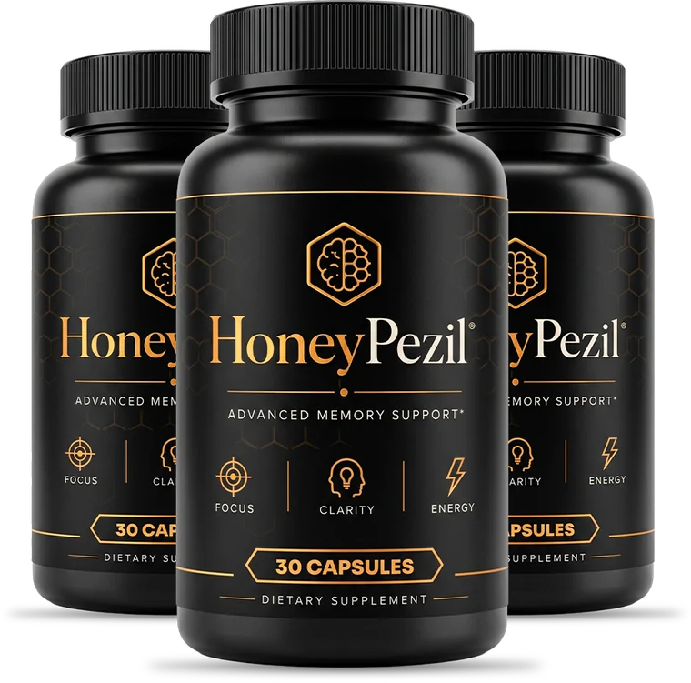 Honeypezil three bottle package, most popular
