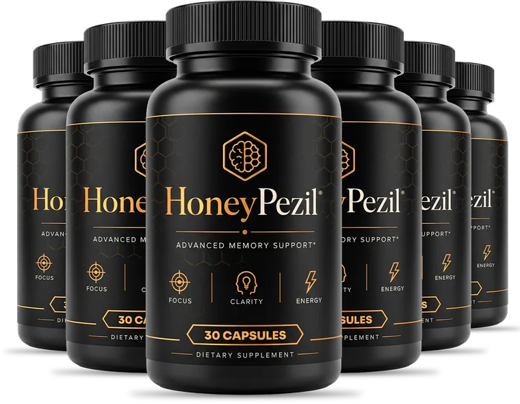 Honeypezil six bottle bundle, ready to order